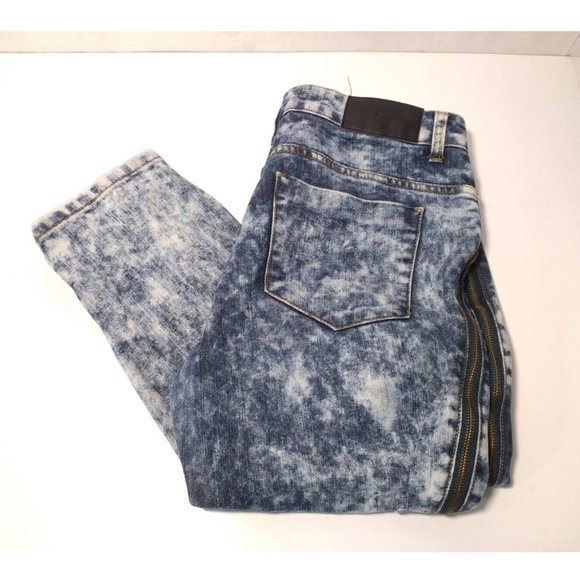 K Jordan Jeans K Jordan Jeans Womens Size 2 Blue Acid Wash Side